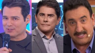 Celso Portiolli, César Filho e Ratinho se unem em concorrente do SBT
