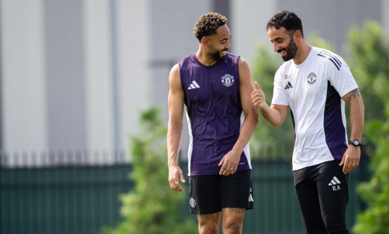 Manchester United na pré-temporada de 2025/26 (Foto: Reprodução, ManUnited)