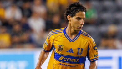 el gol de Diego Lainez con el que Tigres aumenta su ventaja en el marcador frente al Puebla