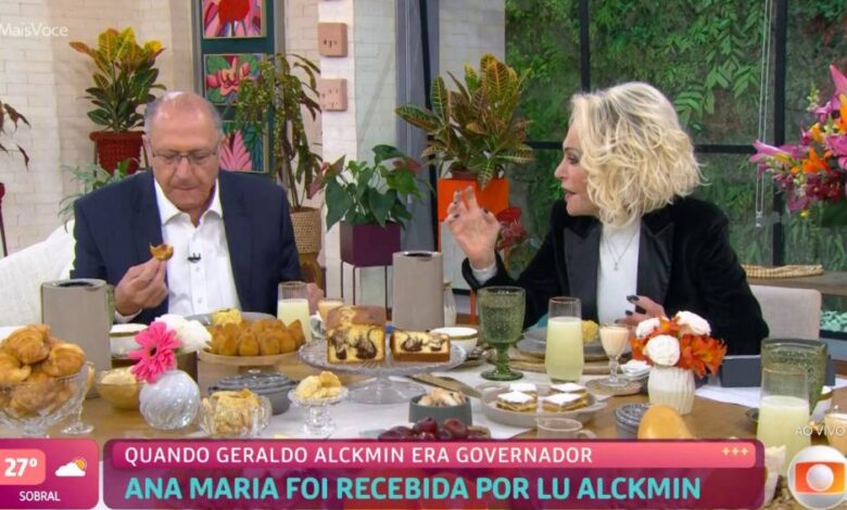 O efeito de Geraldo Alckmin no ibope de Ana Maria Braga na Globo