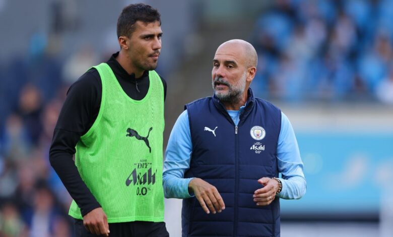 Guardiola faz diagnóstico pessimista sobre Rodri no City