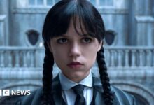 Jenna Ortega seen in Netflix