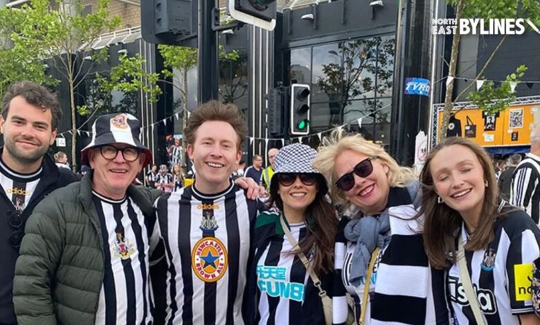 The spirit of the people in Newcastle