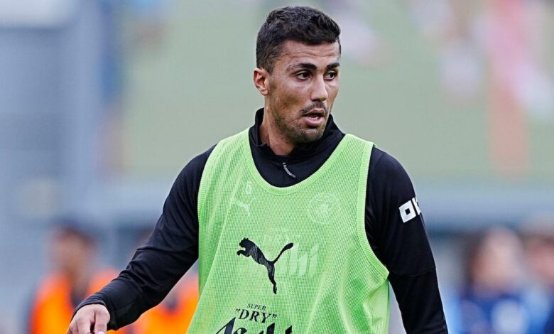 Lesão tira Rodri do início do Inglês e desfalques voltam a atormentar o City de Guardiola