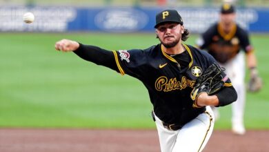Pirates' Skenes allows career-worst 7 hits, still blanks Reds