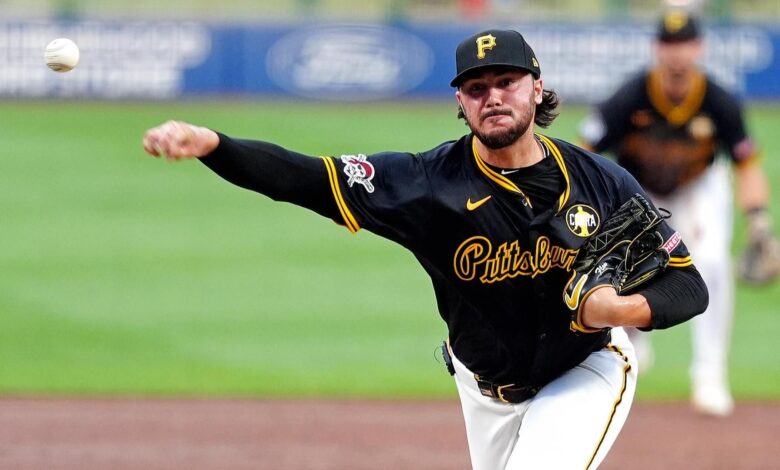 Pirates' Skenes allows career-worst 7 hits, still blanks Reds