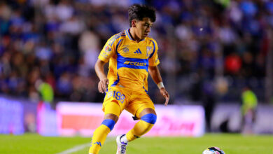 el golazo de 'Chicha' Sánchez y Tigres UANL ya golea 6-0 al Puebla en la J4 del Apertura 2025