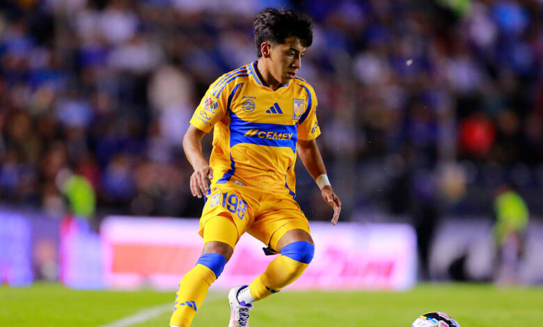 el golazo de 'Chicha' Sánchez y Tigres UANL ya golea 6-0 al Puebla en la J4 del Apertura 2025