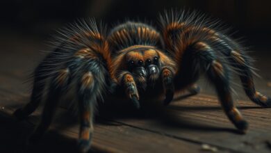sonhar com aranha caranguejeira