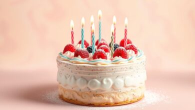 sonhar com bolo de aniversário