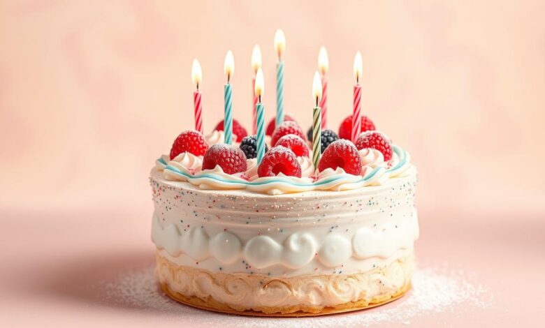 sonhar com bolo de aniversário