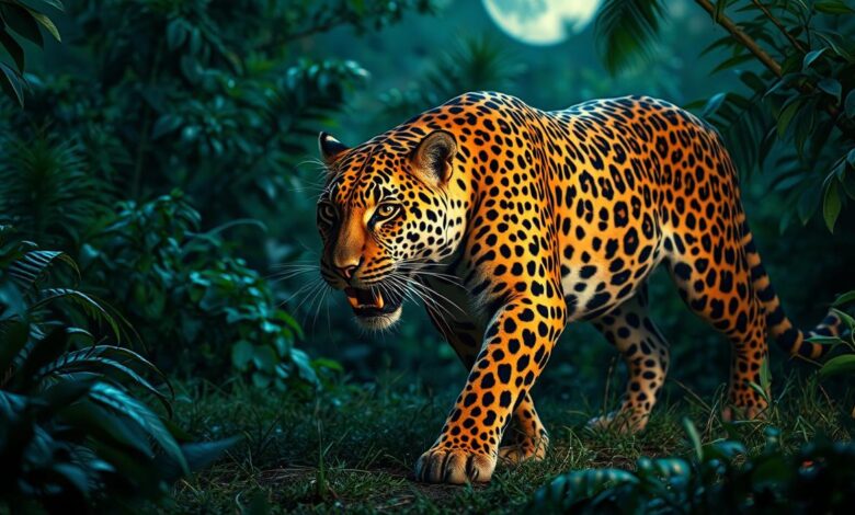 sonhar com onça pintada atacando