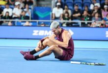 Carlos Alcaraz at the ATP Tokyo 2025. Photo: Getty