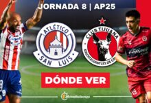 Dónde ver Atlético San Luis vs Tijuana EN VIVO: canal Liga MX 2025