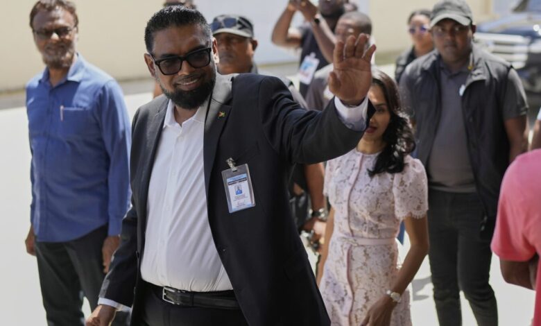 Irfaan Ali sworn for a second term as Guyana's president