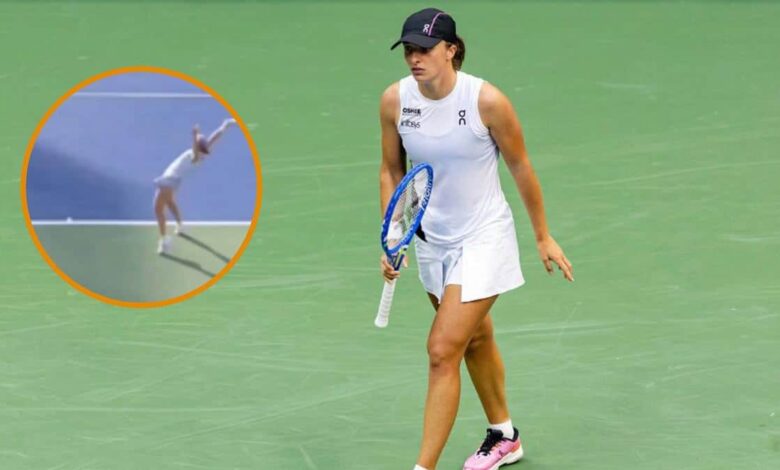 Nie do wiary, co zrobiła Świątek. Wymowna reakcja Fissette?a i Abramowicz Tenis