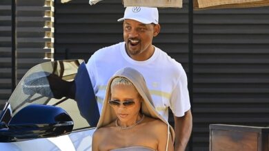 Will Smith & Jada Pinkett Smith Grab Lunch In Rarely Photographed Outing Together