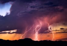 INMET emite alerta vermelho de tempestade com ventos de até 120 km/h em Erechim e região até sexta-feira (17)