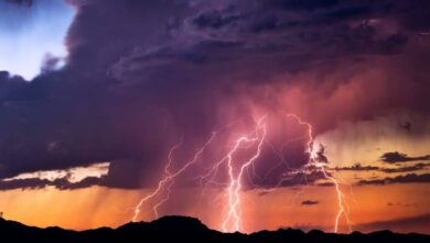 INMET emite alerta vermelho de tempestade com ventos de até 120 km/h em Erechim e região até sexta-feira (17)