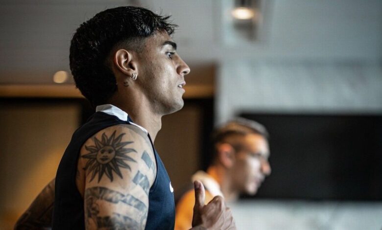 Facundo Torres: lo que le sorprendió de Palmeiras y el objetivo con la Selección Uruguaya