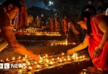 India sparkles as millions celebrate the festival of lights