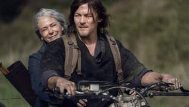 Daryl (Norman Reedus) e Carol (Melissa McBride) em