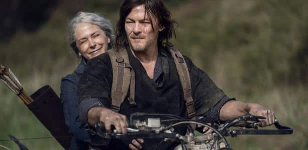 Daryl (Norman Reedus) e Carol (Melissa McBride) em
