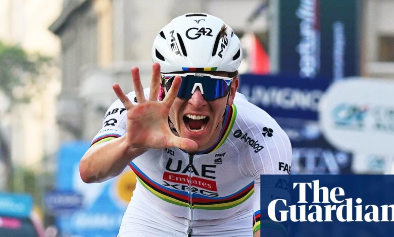 Tadej Pogacar caps stunning season with fifth straight Il Lombardia triumph