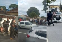 RJ: Tiroteio entre milicianos na Zona Oeste causa capotamento e uma morte