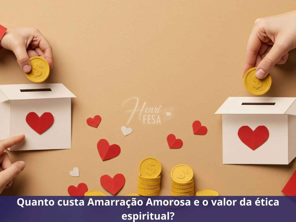 Quanto custa Amarração Amorosa