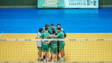 Chapecó terá três finais de modalidades coletivas neste domingo no JASC