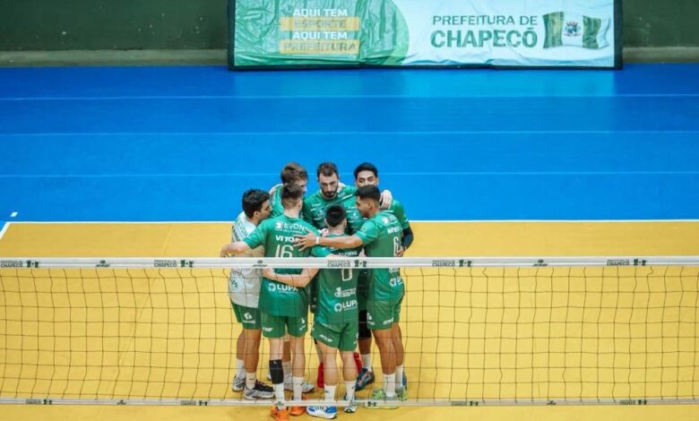 Chapecó terá três finais de modalidades coletivas neste domingo no JASC