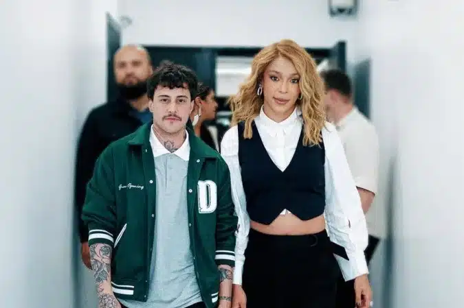 Daniel e Érika estão juntos há dois anos -  (crédito: Reprodução/Instagram/@hilton_erika)