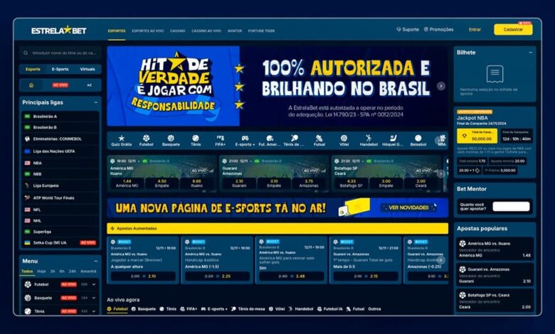 Estrelabet quer abrasileirar mercado de apostas on-line