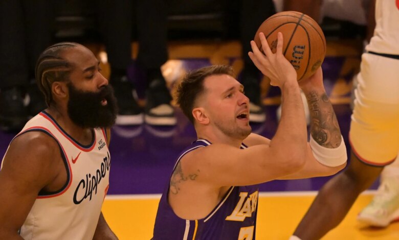 James Harden Calls Out Lakers' Luka Doncic After NBA Cup Clash