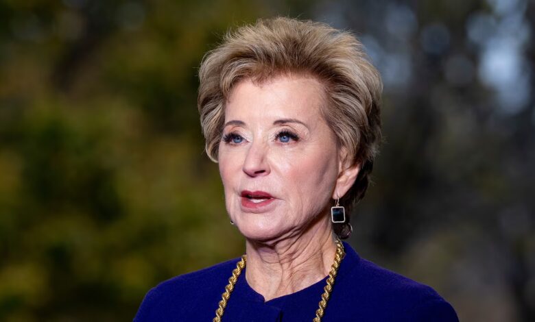 How is Linda McMahon making good on Trump’s promise to close the Department of Education?