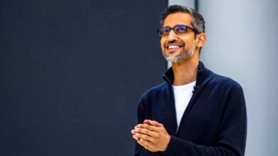O CEO da Alphabet, dona do Google, Sundar Pichai (Foto: Camille Cohen/AFP—Getty Images/The New York Times Licensing Group)