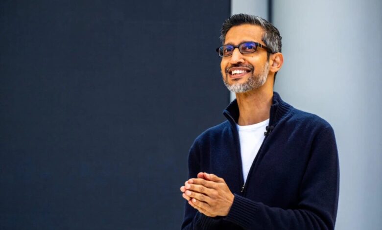O CEO da Alphabet, dona do Google, Sundar Pichai (Foto: Camille Cohen/AFP—Getty Images/The New York Times Licensing Group)
