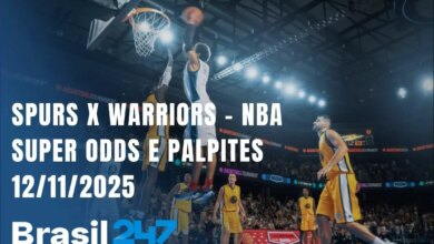 Spurs x Warriors - Super Odds e Palpites da NBA