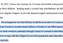 Steve Ballmer sued by 11 Aspiration investors who allege salary-cap circumvention for Kawhi Leonard