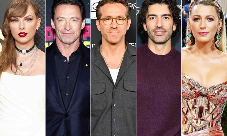 Taylor Swift, Hugh Jackman Allegedly Saw Ryan Reynolds Confront Justin Baldoni
