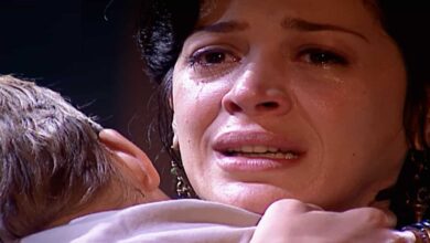 Claudia Raia como Hortência em Terra Nostra