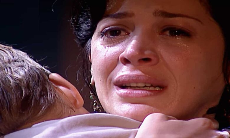 Claudia Raia como Hortência em Terra Nostra