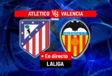 Atlético - Valencia, en directo
