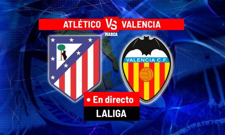 Atlético - Valencia, en directo