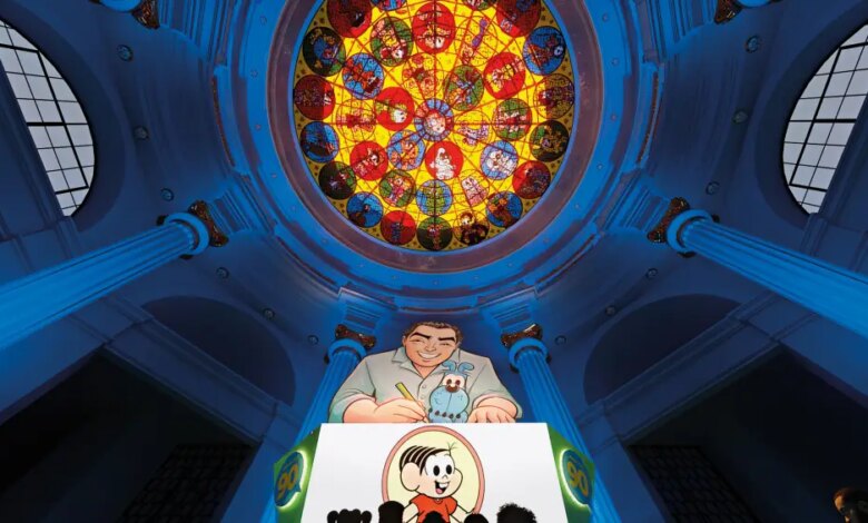 De volta à infância: exposição sobre Mauricio de Sousa abre no CCBB