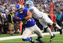 NFL scores: Matthew Stafford's TD to Colby Parkinson sparks debate