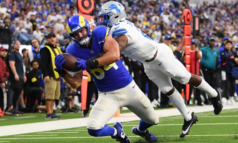NFL scores: Matthew Stafford's TD to Colby Parkinson sparks debate