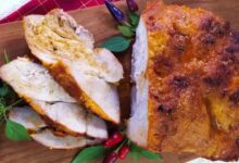 Pernil assado ao limão da Ana Maria Braga no Mais Você