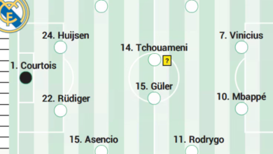Alineación posible del Real Madrid hoy contra el Sevilla en LaLiga EA Sports